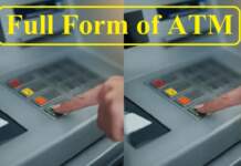 Full Form of ATM