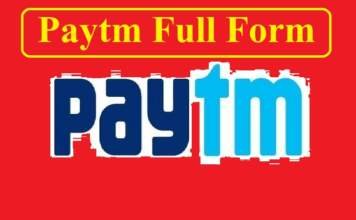 Paytm Full Form
