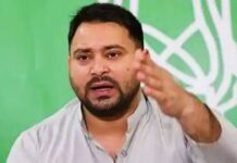 तेजस्वी यादव सड़क हादसे में बाल-बाल बचे