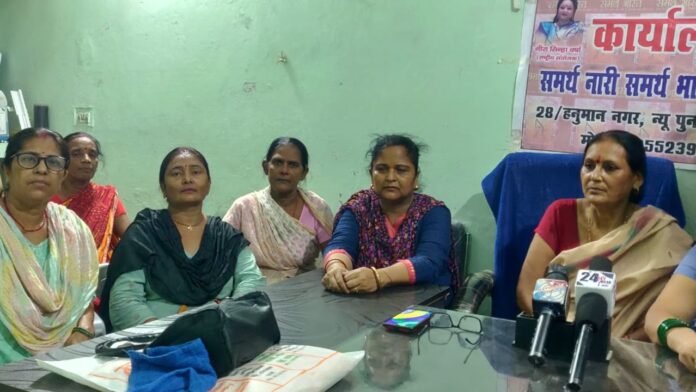 महिला सुरक्षा को लेकर माया श्रीवास्तव का तीखा प्रहार